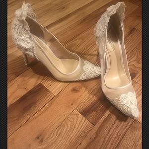 Imagine by Vince Camuto Lace Heels